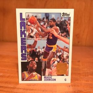 2000-01 Topps Cards Magic Johnson #MJ2 HOF